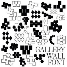 gallery wall font