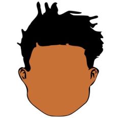 young black man