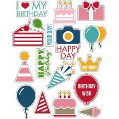 ml it's my special birthday stickers