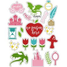 ml magical fairytales stickers