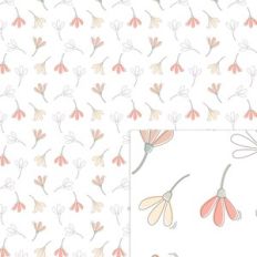 flower digital paper