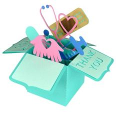nurse thank you card in a box