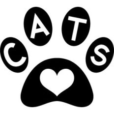 paw love cats