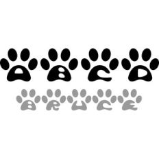 paws alphabet