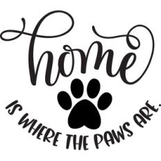 home is where the paws are