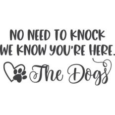 no need to knock