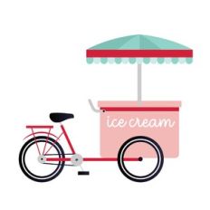 ice cream cart