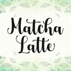 matcha latte script
