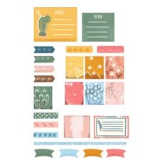 boho planner stickers