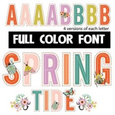 springtide color font