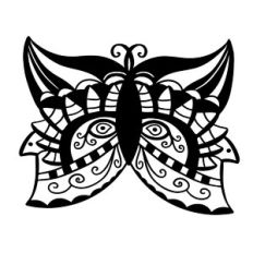 butterfly mandala design