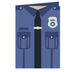 frontline police officer card