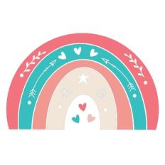 boho rainbow