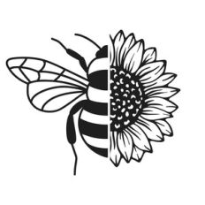 sunflower bee