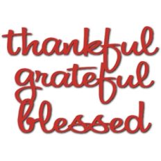 thankful phrase