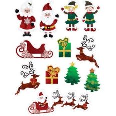 christmas sticker sheet