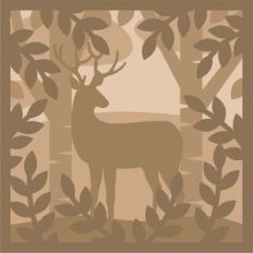 layered deer