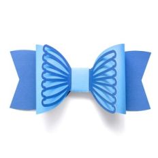 scalloped bow