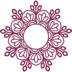 mandala monogram