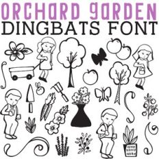 cg orchard garden dingbats