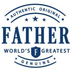 world's greatest father label