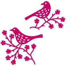birds and roses