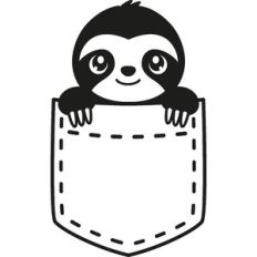 sloth in the pocket