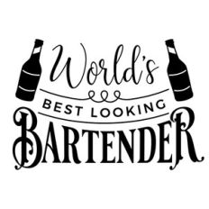 world's best looking bartender