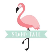 stand tall flamingo