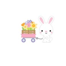 bunny wagon - hippity hoppity