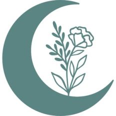 moon floral