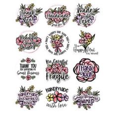 small business sticker sheet