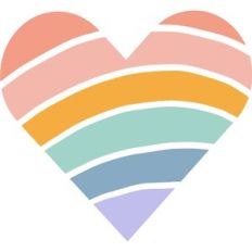 rainbow heart
