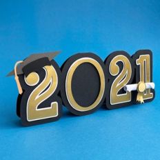 3d graduation photo frame
