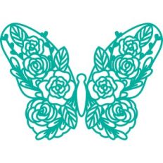 floral butterfly