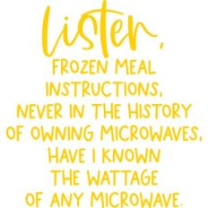 microwave instruction humor