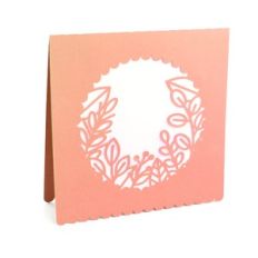 simple leafy card