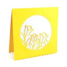 simple flower card