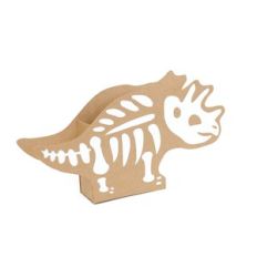 3D triceratops box