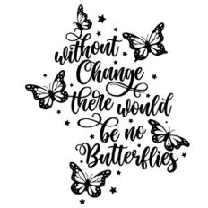 without change there would be no butterflies