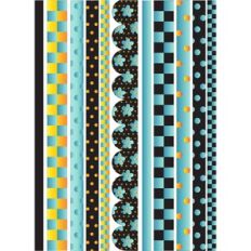 turquoise yellow magic washi tape