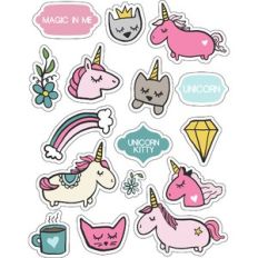 ml unicorn lovely stickers