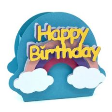 happy birthday rainbow box