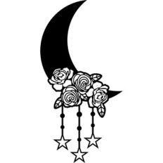 roses on the moon