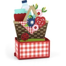 rectangle box card picnic basket