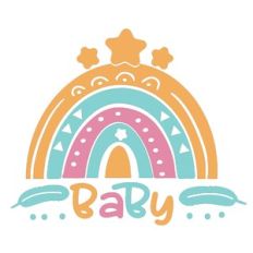 boho rainbow baby