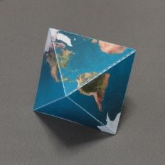 flattened octahedral earth