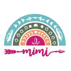 mimi rainbow boho design