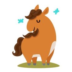cute horse