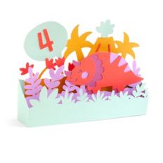 dinosaur birthday box card